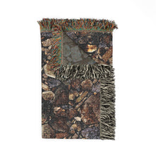 Load image into Gallery viewer, Smoky Quartz cotton woven blanket