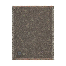 Load image into Gallery viewer, Azurite cotton woven blanket
