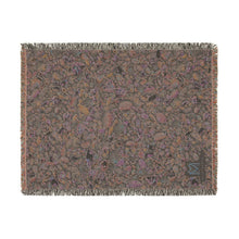 Load image into Gallery viewer, Majestical Blue Turquoise Cotton Woven Blanket