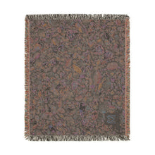 Load image into Gallery viewer, Majestical Blue Turquoise Cotton Woven Blanket
