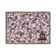 Load image into Gallery viewer, Phosphosiderite woven cotton blanket, 52" × 37"