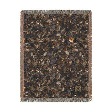 Load image into Gallery viewer, Smoky Quartz cotton woven blanket