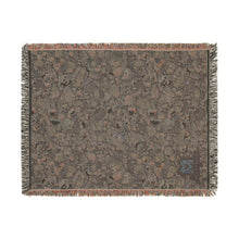 Load image into Gallery viewer, Lapis Lazuli cotton woven blanket