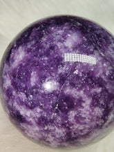 Load image into Gallery viewer, Lepidolite Sphere #390 (335g)