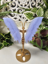Load image into Gallery viewer, Blue Lace Agate Butterfly Wings (197g)