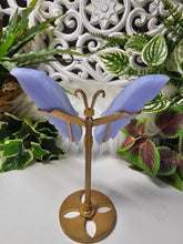Load image into Gallery viewer, Blue Lace Agate Butterfly Wings (197g)
