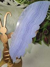 Load image into Gallery viewer, Blue Lace Agate Butterfly Wings (197g)