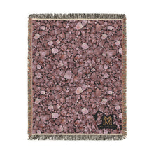 Load image into Gallery viewer, Rose Quartz cotton woven blanket
