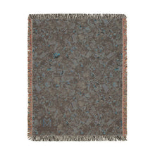 Load image into Gallery viewer, Smoky Quartz cotton woven blanket