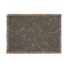 Load image into Gallery viewer, Majestical Azurite Cotton Woven Blanket