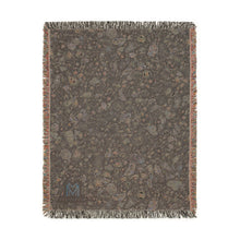 Load image into Gallery viewer, Sapphire cotton woven blanket