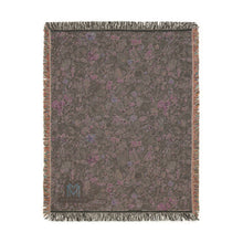 Load image into Gallery viewer, Malachite cotton woven blanket
