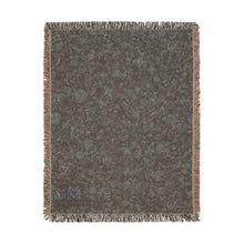 Load image into Gallery viewer, Garnet cotton woven blanket
