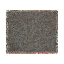 Load image into Gallery viewer, Smoky Quartz cotton woven blanket