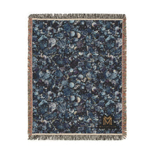 Load image into Gallery viewer, Lapis Lazuli cotton woven blanket