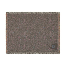 Load image into Gallery viewer, Majestical Emerald Cotton Woven Blanket