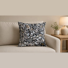 Load image into Gallery viewer, Majestical Clear Quartz Cotton Cushion Cover (Cover Only) on a sofa