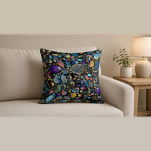 Load image into Gallery viewer, Majestical Labradorite Cotton Cushion Cover (Cover Only)