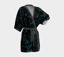 Load image into Gallery viewer, Majestical Silk Kimono Robe — Labradorite