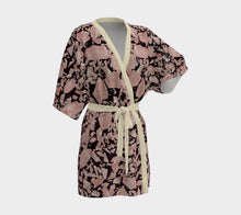 Load image into Gallery viewer, Majestical Silk Kimono Robe — Rose Quartz