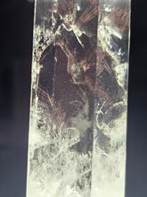 Load image into Gallery viewer, Red Angel Needle in Clear Quartz Point