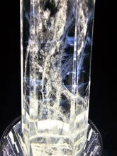 Load image into Gallery viewer, Blue Needle in Clear Quartz Point (74g)