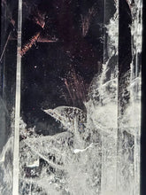 Load image into Gallery viewer, Red Angel Needle in Clear Quartz Point