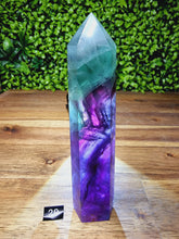Load image into Gallery viewer, Vibrant Rainbow Fluorite Points