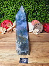 Load image into Gallery viewer, Beautiful Moss Agate Points
