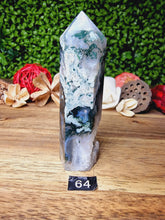 Load image into Gallery viewer, Beautiful Moss Agate Points