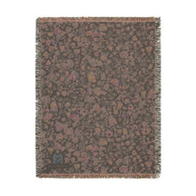 Load image into Gallery viewer, Majestical Chrysocolla Cotton Woven Blanket
