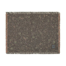 Load image into Gallery viewer, Azurite cotton woven blanket
