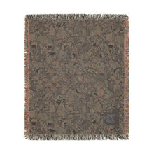 Load image into Gallery viewer, Majestical Lapis Lazuli Cotton Woven Blanket

