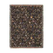 Load image into Gallery viewer, Majestical Smoky Quartz Cotton Woven Blanket
