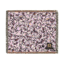 Load image into Gallery viewer, Phosphosiderite woven cotton blanket, 60" × 50"
