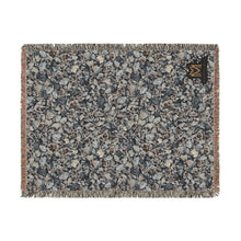 Load image into Gallery viewer, Clear Quartz woven cotton blanket, 60" × 80"
