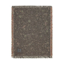 Load image into Gallery viewer, Majestical Azurite Cotton Woven Blanket
