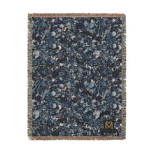 Load image into Gallery viewer, Majestical Lapis Lazuli Cotton Woven Blanket
