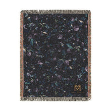 Load image into Gallery viewer, Majestical Azurite Cotton Woven Blanket
