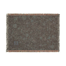 Load image into Gallery viewer, Garnet cotton woven blanket
