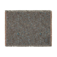 Load image into Gallery viewer, Majestical Smoky Quartz Cotton Woven Blanket
