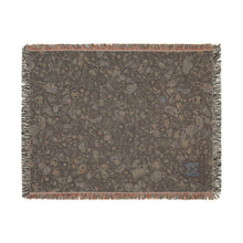 Load image into Gallery viewer, Majestical Sapphire Cotton Woven Blanket
