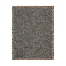 Load image into Gallery viewer, Majestical Smoky Quartz Cotton Woven Blanket
