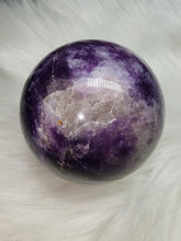 Load image into Gallery viewer, Lepidolite Sphere #390 (335g)

