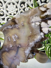 Load image into Gallery viewer, Black Flower Agate Angel &amp; Demon Wings (659g)
