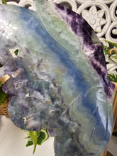 Load image into Gallery viewer, Rainbow Fluorite Butterfly (Large) on Stand
