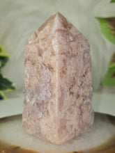 Load image into Gallery viewer, Pink Amethyst Flower Agate Obelisk (169g)
