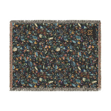 Load image into Gallery viewer, Labradorite woven cotton blanket, 60" × 80"
