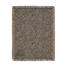 Load image into Gallery viewer, Lapis Lazuli cotton woven blanket
