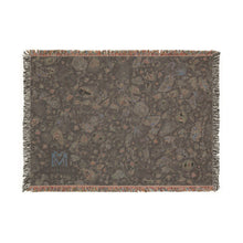 Load image into Gallery viewer, Sapphire cotton woven blanket
